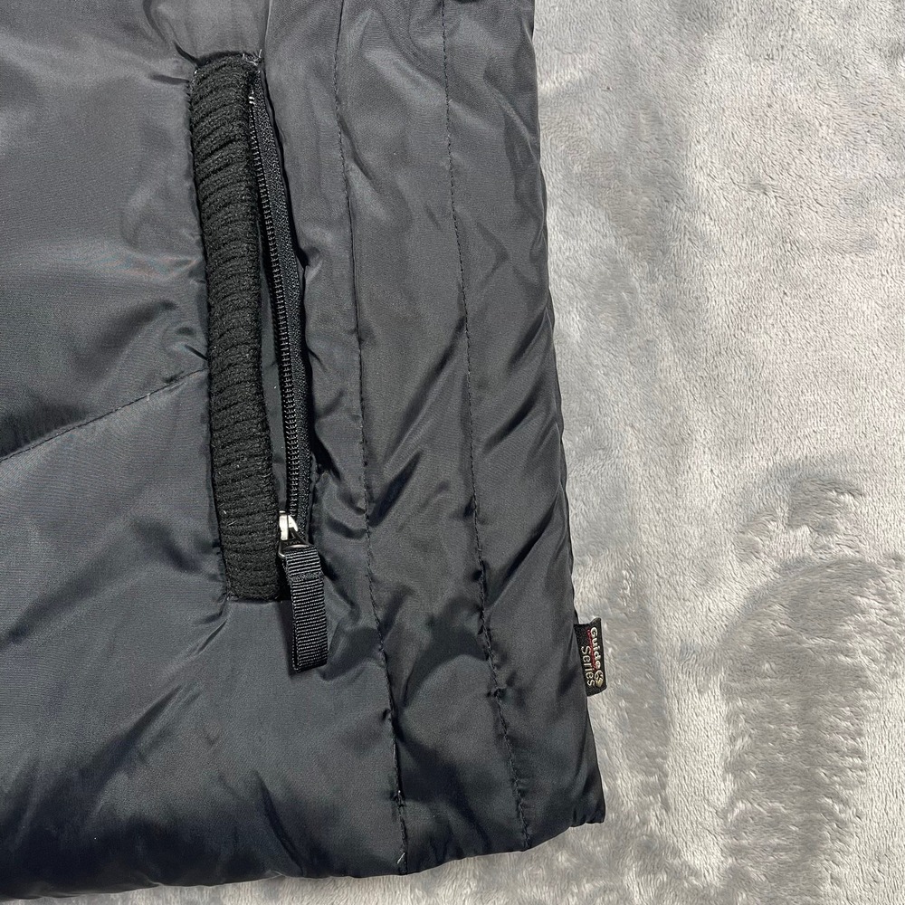 Guide Series Puffer Vest Women's XL Black Quilted Zip Up Sleeveless Down Blend - Picture 6 of 8